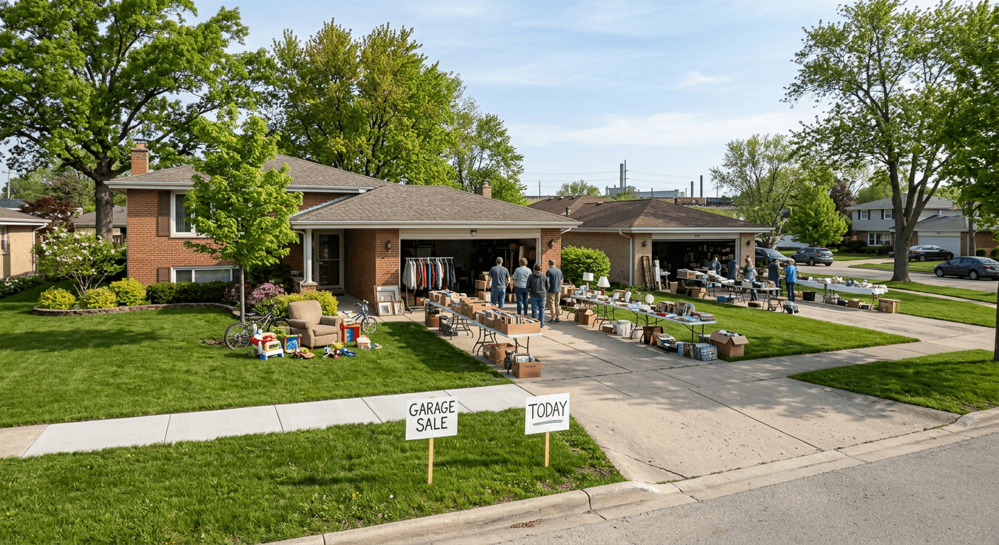 Joliet Garage Sales: Route 66 Energy, Morning Starts, and a Smart Loop Through Town