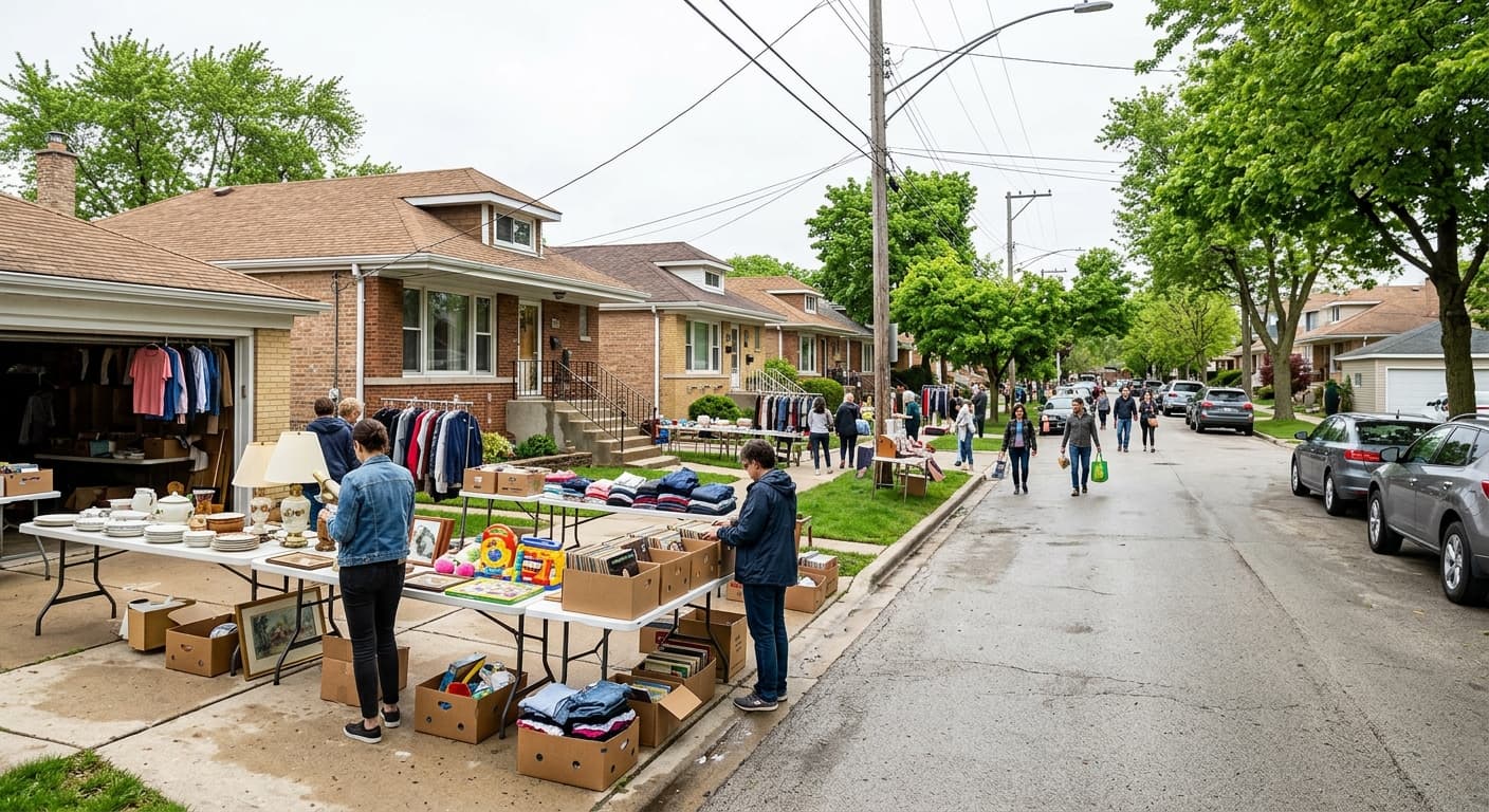 Chicagoland City-Wide Garage Sale Guide: What’s Actually Confirmed